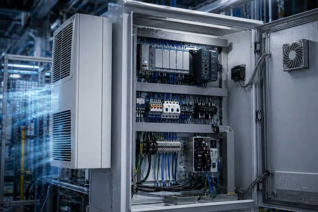 Cooling unit panel